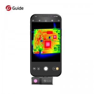 Guide Mobir Air IOS Android Type C Mobile Phone Infrared Thermal Imager PCB Electrical Inspection