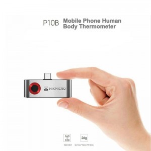 HIKMICRO P10B Sensor de imagem térmica portátil para telefone celular industrial ao ar livre