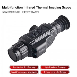 RTL35 RTL50 Thermal Night Vision Imaging Monocular Sight Scope Night Monocular Laser Rangefinder