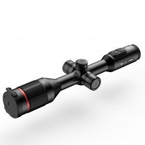 Guia Riflescope de imagem térmica infravermelha TU420 TU430 TU450 25MM 35MM 50MM Hunting Monocular Telescope Night Vision HD Scope